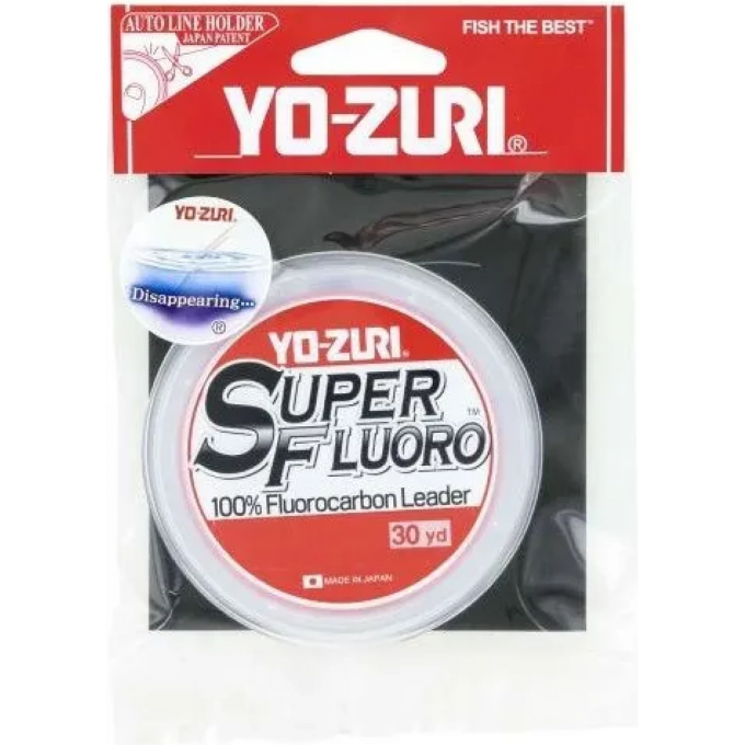 Флюорокарбон YO-ZURI SUPERFLUORO 30YDS 30Lbs 13kg (0.488mm) R1489-NC