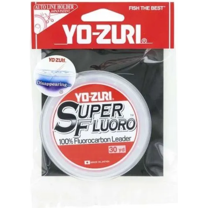 Флюорокарбон YO-ZURI SUPERFLUORO 30YDS 30Lbs 13kg (0.488mm) R1489-NC