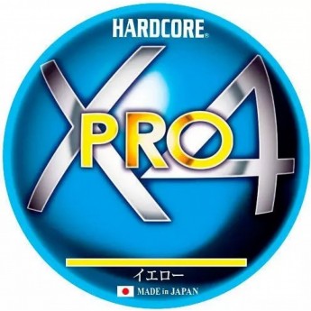Леска плетеная YO-ZURI DUEL PE HARDCORE X4 PRO 200м 0.15мм (Yellow) Леска плетеная YO-ZURI DUEL PE HARDCORE X4 PRO 200м 0.15мм (Yellow)