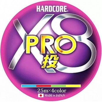 Леска плетеная YO-ZURI DUEL PE HARDCORE X8 PRO 200м 0.24мм (4Color) Леска плетеная YO-ZURI DUEL PE HARDCORE X8 PRO 200м 0.24мм (4Color)