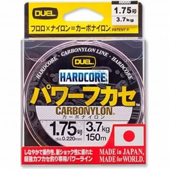 Леска YO-ZURI DUEL HARDCORE CARBONYLON 150m MilkyPink #2.5 (0.260mm) 5.0kg Леска YO-ZURI DUEL HARDCORE CARBONYLON 150m MilkyPink #2.5 (0.260mm) 5.0kg