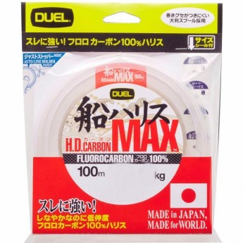 Леска YO-ZURI H.D.CARBON MAX FC 100м 4.0-0.330мм 7кг Леска YO-ZURI H.D.CARBON MAX FC 100м 4.0-0.330мм 7кг