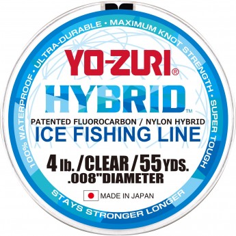 Леска YO-ZURI HYBRID ICE 55YD 6Lbs (0.254mm) Леска YO-ZURI HYBRID ICE 55YD 6Lbs (0.254mm)