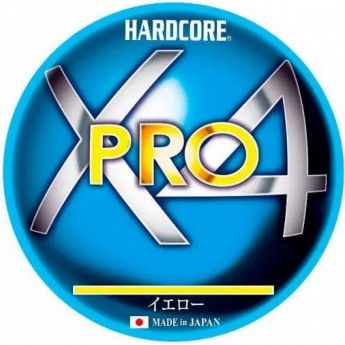Плетеный шнур YO-ZURI DUEL PE HARDCORE X4 PRO 150m Orange #0.8 6.4Kg (0.15mm) Плетеный шнур YO-ZURI DUEL PE HARDCORE X4 PRO 150m Orange #0.8 6.4Kg (0.15mm)