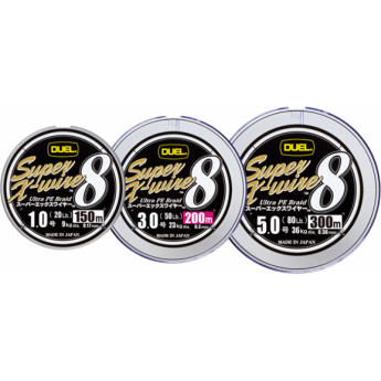 Плетеный шнур YO-ZURI DUEL PE SUPER X-WIRE 8 200m #1.2 5COLOR-YELLOW MARKING 12.0Kg (0.19mm) Плетеный шнур YO-ZURI DUEL PE SUPER X-WIRE 8 200m #1.2 5COLOR-YELLOW MARKING 12.0Kg (0.19mm)