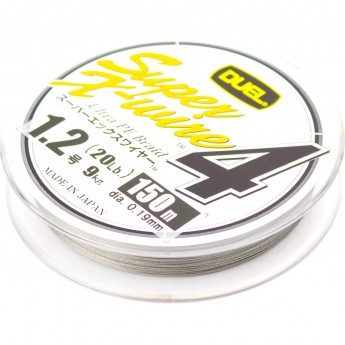 Шнур YO-ZURI PE SUPER X WIRE 4 SILVER 150м 1.2/0.191мм 9.0кг Шнур YO-ZURI PE SUPER X WIRE 4 SILVER 150м 1.2/0.191мм 9.0кг
