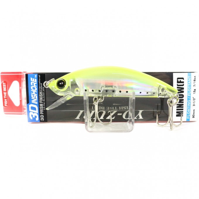 Воблер YO-ZURI 3D INSHORE MINNOW F 90мм R1212 GHCS R1212-GHCS