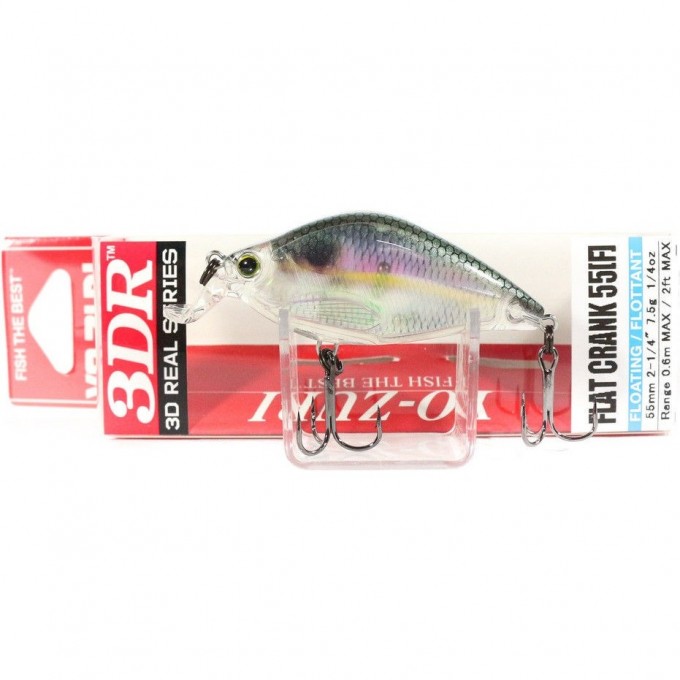 Воблер YO-ZURI 3DR FLAT CRANK 55F R1320 RGZS R1320-RGZS