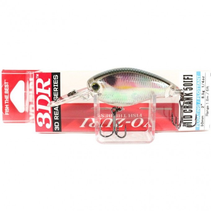 Воблер YO-ZURI 3DR MID CRANK 50F R1317 RGZS R1317-RGZS