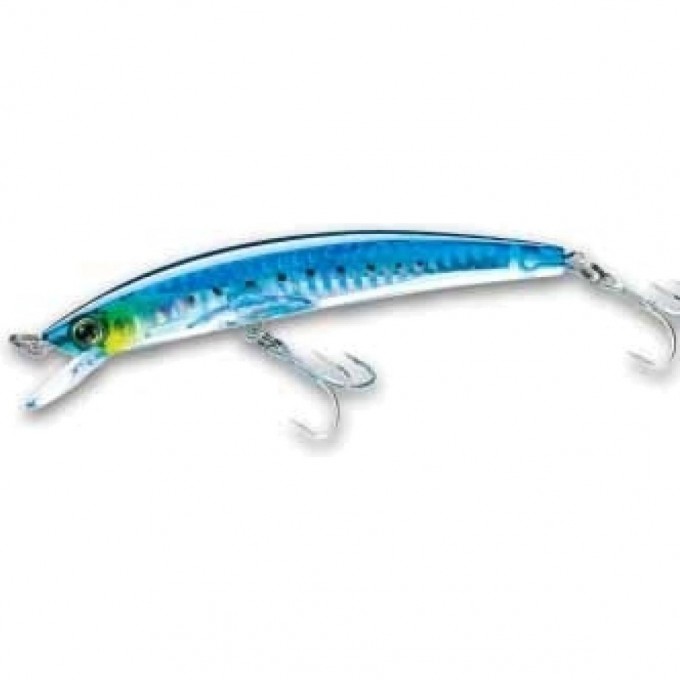 Воблер YO-ZURI CRYSTAL 3D MINNOW JOINTED F1152 130F GHIW F1152-GHIW