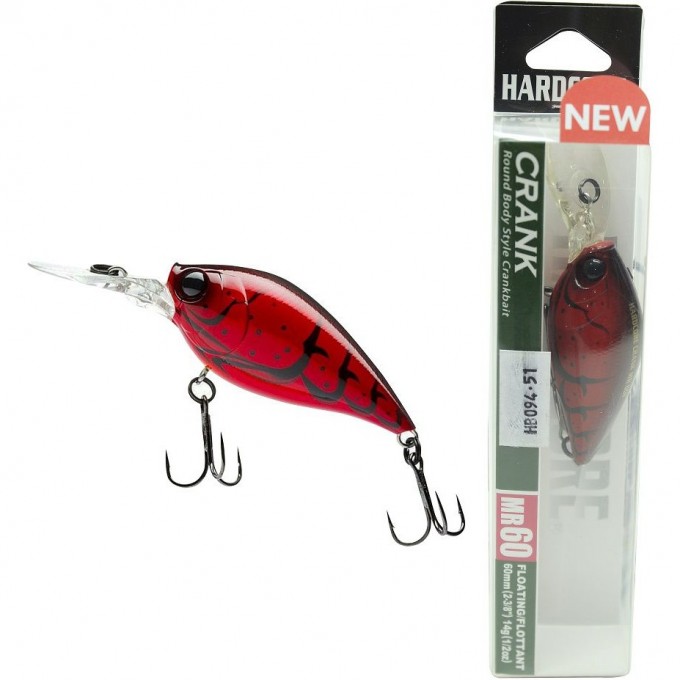 Воблер YO-ZURI DUEL HARDCORE CRANK MR 60F 60mm R1364 CF R1364-CF