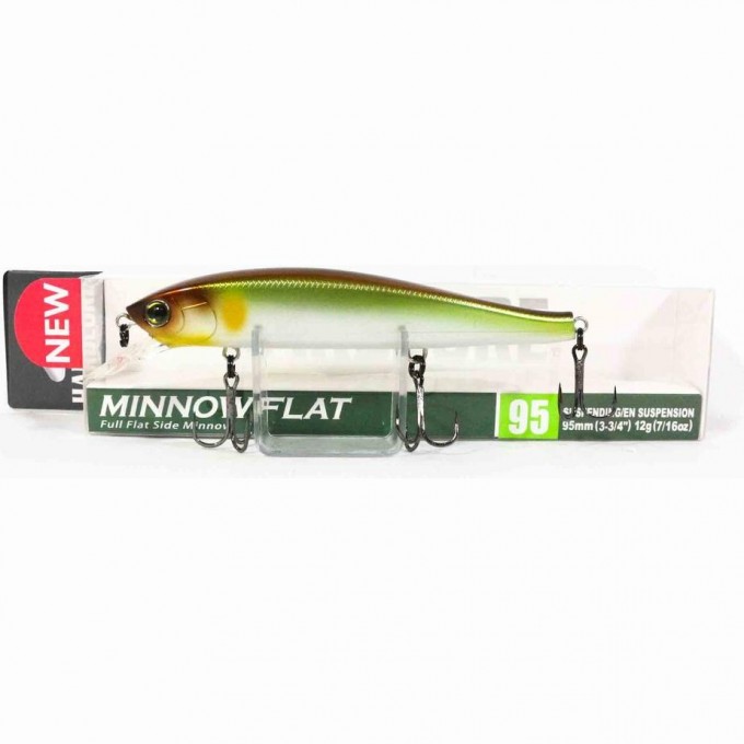 Воблер YO-ZURI DUEL HARDCORE MINNOW FLAT 95SP 95mm R1360 MGSA R1360-MGSA
